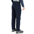 thumbnail image 3 of CHOK Men‘s Fleece Lined Hiking Pants Waterproof Snow Ski Softshell Hunting Pants Navy XL, 3 of 6