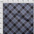 thumbnail image 2 of oneOone Cotton Poplin Fabric Tartan Check Printed Craft Fabric BTY 42 Inch Wide, 2 of 4