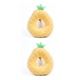 thumbnail image 4 of QualitChoice Cat Neck Cone Puppy Accessories Elizabethan Collars Adjustable Dogs Collar Breathable Surgery Kitten Cones Pineapple Pattern L 2Set, 4 of 6