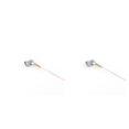 thumbnail image 3 of yingyy Model Railway Lamp Outdoor 1:87 Scale Streetlight Building LED Park Light Garden Yard Building Layout Decorations Type B Gray 2Set, 3 of 6