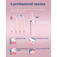 thumbnail image 3 of MySmile LP211 Cordless Advanced Water Flossers for Teeth, 8 Jet Tips - Pink, 3 of 6