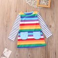 thumbnail image 2 of Filles Enfant en Bas Âge à Manches Longues Robe Décontractée Vêtements d'Hiver 1-7 Ans, 2 of 5