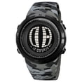 thumbnail image 1 of Montre de Sport Électronique Numérique Étanche, Résistance à l'Eau de 50m, Affichage Rétroéclairé EL, Chronomètre Alarme Multifonction, pour Sports Extérieurs Style Militaire Usage Quotidien Natation, 1 of 7