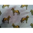 thumbnail image 4 of oneOone Cotton Silk Fabric Horse Block Print Fabric BTY 42 Inch Wide, 4 of 4
