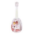 thumbnail image 1 of A Plastic Kids Ukulele Toy 6 String Mini Musical Instrument For Preschool Learning Guitar, 1 of 4
