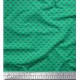 thumbnail image 1 of Soimoi Poly Georgette Fabric Geometric Small Printed Craft Fabric by The Yard 52 Inch Wide, 1 of 3