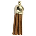 thumbnail image 4 of 10 Pieces Keychain Charms Tassels Decorations Accessory Finding Supplies Craft Accessories Jewelry Making Props Tassel for DIY Brown, 4 of 6