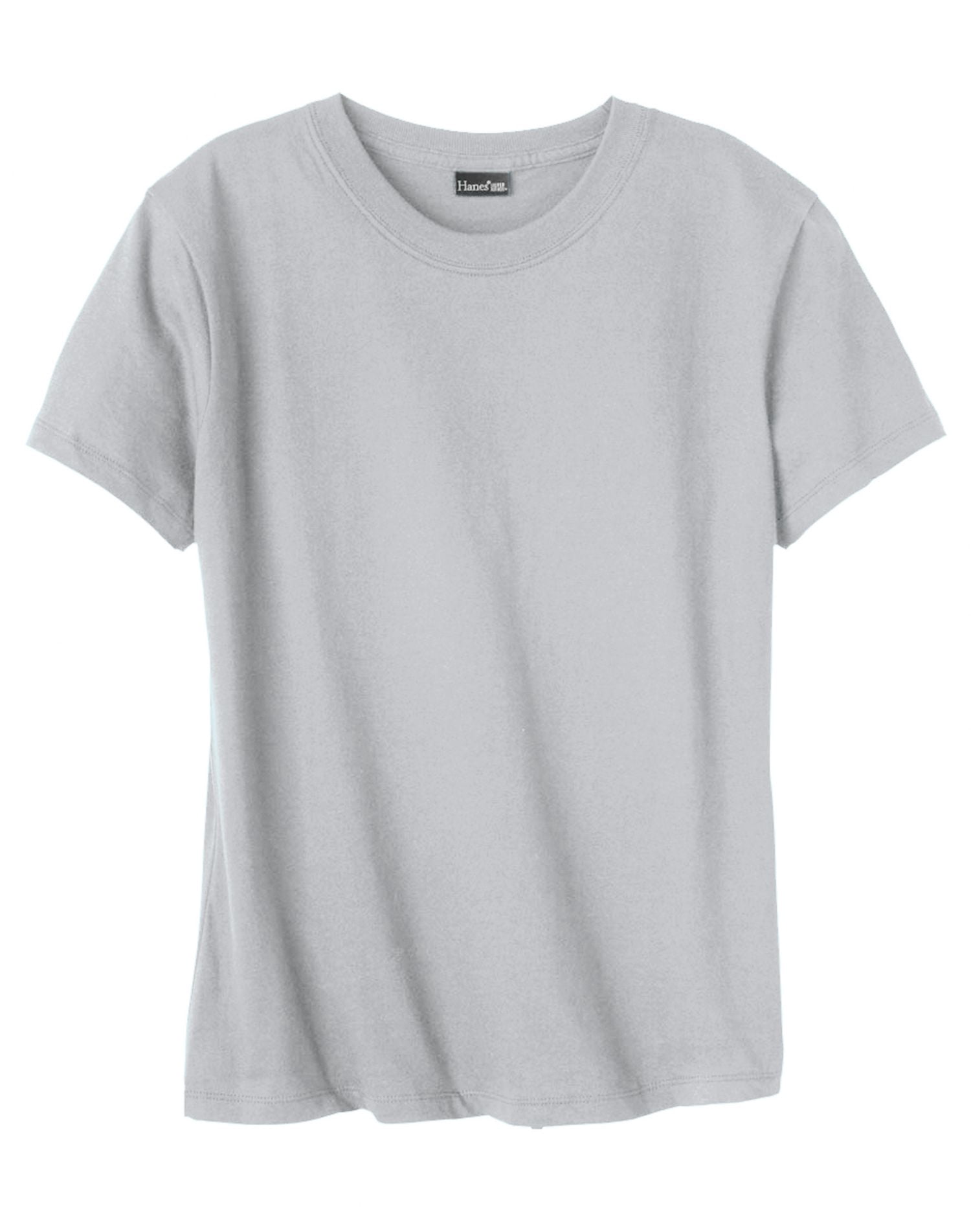 Hanes Womens Nano-T T-shirt, S, Ash