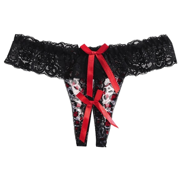 aDJFDGT Culottes pour Femmes Culottes Taille Basse en Maille Culottes Unies sous-Vêtements Culottes