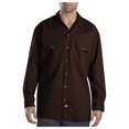 thumbnail image 1 of Dickies Chemise de Travail à Manches Longues pour Homme, 4TG, Brun Foncé, 1 of 1