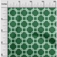 thumbnail image 2 of oneOone Cotton Poplin Green Fabric Chain Sewing Craft Projects Fabric Prints By Yard 42 Inch Wide, 2 of 4