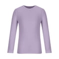 thumbnail image 3 of RXIRUCGD T-shirt Tricoté d'Été Uni à Col Rond à Manches Courtes pour Homme, Violet, Taille : 4TG, 3 of 5