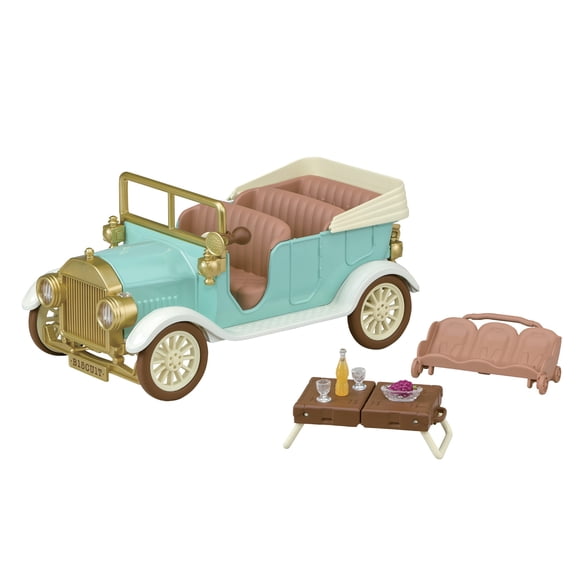 Calico Critters Classic Family Car, Toy Vehicle for Dolls with Stroller Included