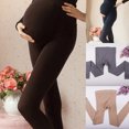 thumbnail image 4 of Trayknick Collants Épais d'Hiver pour Femmes Enceintes, Maternité, Chauds, avec Pieds, 4 of 13