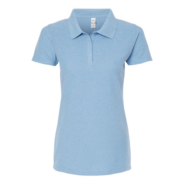 M&O 7007 Women's Soft Touch Polo