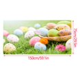 thumbnail image 3 of Yhmxh Easter Kitchen Decor Microfiber Beach Towel Super Lightweight Colorful Bath Towel Sandproof Beach Blanket Multi-Purpose Towel For Travel Swimming Pool 30x60 Inch DIY children tent, 3 of 7