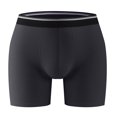 thumbnail image 1 of Mens Fallow Ventilate Cotton Underwear Solid Color Open Boxers, 1 of 4