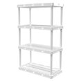 thumbnail image 2 of Gracious Living Unité de Rangement Knect-A-Shelf à 4 Tablettes, Blanc (Lot de 3), 2 of 12