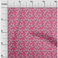 thumbnail image 1 of oneOone Cotton Poplin Fabric Leaves Block Print Sewing Fabric BTY 42 Inch Wide, 1 of 4