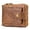 Brown, variant on BULLCAPTAIN Genuine Leather Bifold Zipper Wallet for Men RFID Travel Purse Pouch Gift