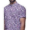 thumbnail image 4 of BESTMAN Chemise Décontractée pour Homme à Manches Courtes, Coupe Ajustée, en Coton, à Boutons, 4 of 5