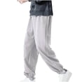 thumbnail image 4 of Plebaso Mens Sweatpants Drawstring Elastic Bottom Jogger Pants Mens Workout Sweat Pants with Pockets, 4 of 4
