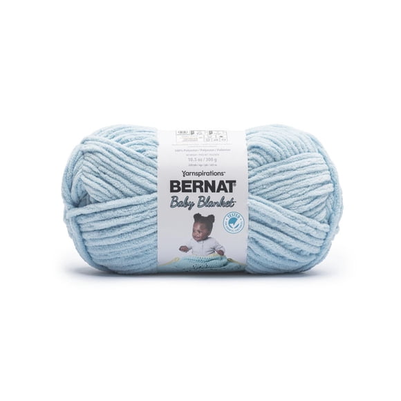 Bernat® Baby Blanket™ Yarn, Polyester #6 Super Bulky, 10.5oz/300g, 220 Yards