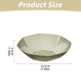 thumbnail image 2 of Ynlkorvg Tableware Fruit Plate Salad Plate Modern Fruit Dishes For Countertops Home Table Centerpiece Decoration Green, 2 of 6