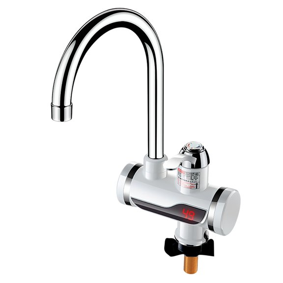 RKSTN Kitchen Utensils Set Kitchen Essentials Temperature Display Electric Heating Faucet Instant Heating Electric Heating Faucet Kitchen Decor