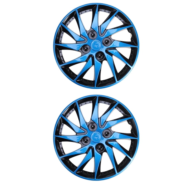 Weiweiguan 2pcs Car Wheel Case Hubcap 14 inch Car Hub Auto Refit Caps Accessories