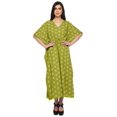 thumbnail image 1 of Moomaya Sortie de Plage Kaftan pour Bikini, Robe Caftan Longue Maxi pour Femmes - L-XL, 1 of 6