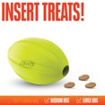 thumbnail image 3 of Ballon de football pour chiens, Nerf  vert 12cm, 3 of 4