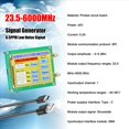 thumbnail image 4 of 3X MAX2870 23.5-6000MHz Signal Generator 0.5PPM Low Noise Signal Source Touchable Screen PC Software Control PLL VCO,3 x Signal Generator 3 x USB Cable,green, 4 of 6
