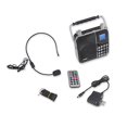 thumbnail image 3 of Pyle PWMA68 Portable Karaoke Radio & PA Speaker System, Compact Headset Microphone Amplifier, 3 of 5