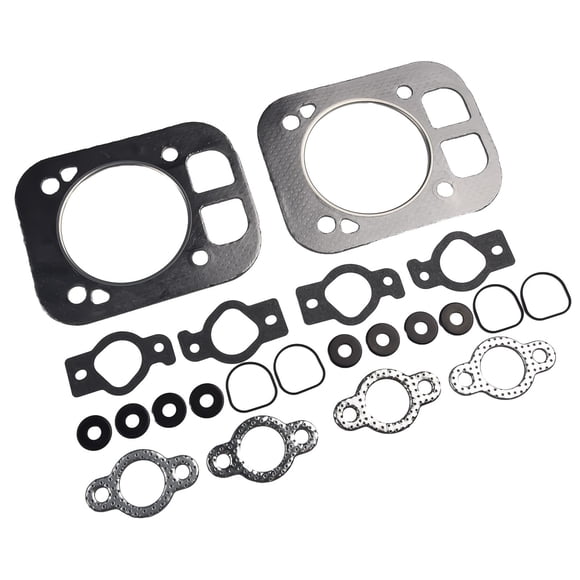 2 Set Cylinder Head Gasket And Intake Exhaust Valve Kit for Repl Kohler 32 841 02-S Engine Kt610 Kt730 Kt715 Replacement