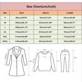 thumbnail image 3 of Ketyyh-chn99 Chemises pour Femmes Mode Blouse Ample Manches Longues Col Rond Tunique Ligne A Blouse Blanc,2TG, 3 of 4