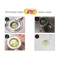 thumbnail image 2 of 2PCS Sink Strainer Stainless Steel Sink Strainer for Kitchen Sinks with Wide Rim, 2 of 6