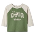 thumbnail image 1 of George Baby Boys' Long-Sleeve Raglan T-Shirt, 1 of 2