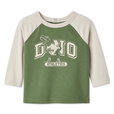 George Baby Boys' Long-Sleeve Raglan T-Shirt