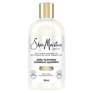 SheaMoisture Shampooing Hydratation quotidienne 100% Huile de coco vierge, 384 ml