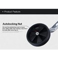 thumbnail image 3 of WALFRONT Bicycle Training Wheel, Adjustable Children Bike Training Side Wheels Balance Stabilizer for 12-20 Inches Bicycle Strong Metal Supports, Variable Speed Bicycle Training Wheels Rear Wheel, 3 of 7