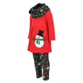 thumbnail image 2 of Tenue d'Hiver 3 Pcs pour Filles Snowman 8 TTTG, Rouge, 2 of 2