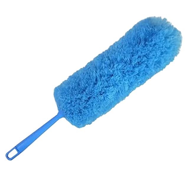 TIELUTT Removable and Washable Telescopic Collector Microfiber Cleaning Brush 1pc Duster with Extension Pole round Dish Brush Wall Washer Mop Ceiling Duster Extendable Car Dusters for Cleaning