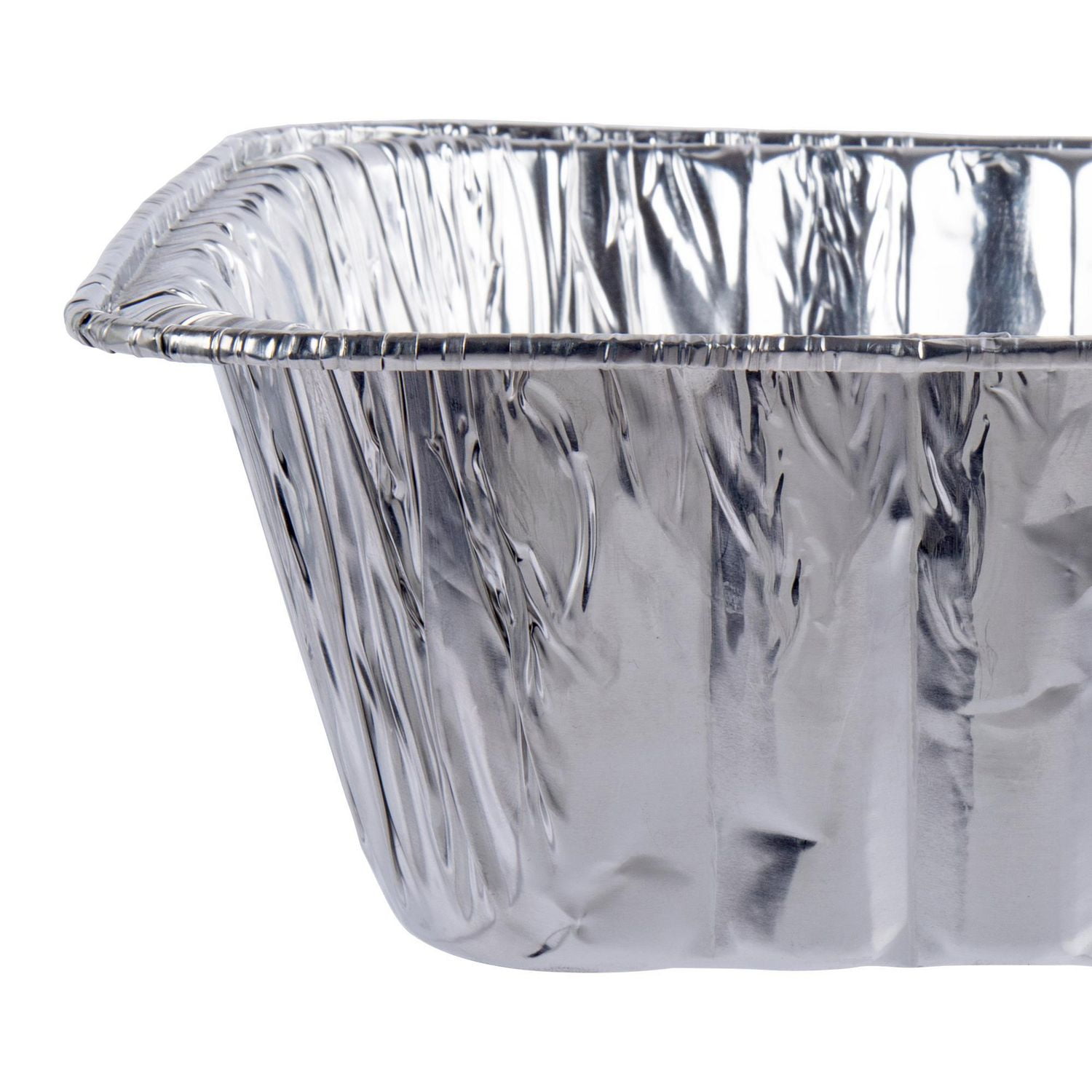 Luciano Housewares Ensemble de plats à rôtir profonds en feuille d’aluminium - Rectangulaire