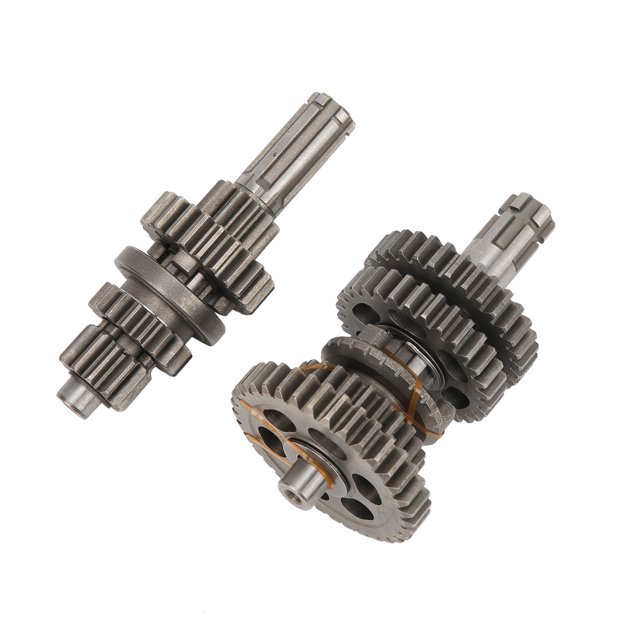 Motorcycle Accessories, Transmission Main Counter Shaft Parts Antirust 4-Gear Durable for Repair