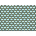 thumbnail image 1 of Ahgly Company Machine Washable Indoor Rectangle Transitional Blue Lagoon Blue Area Rugs, 2' x 5', 1 of 7