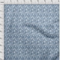 thumbnail image 4 of oneOone Silk Tabby Blue Fabric Tropical Sewing Craft Projects Fabric Prints By Yard 42 Inch Wide, 4 of 5