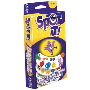 Spot It! / Dobble Classic (Multilingual) - Eco-Friendly Card Game - Fun Matching Game for Kids - Ages 6+ - 2-8 Players - 15 Minute Playtime - Made by Zygomatic