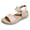 Beige, variant on Willtoo Summer 2026 Dressy Comfortable Orthopedic Walking Sandals with Arch Support Wedge Sandals Soft Beach Sandals for Women