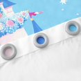 thumbnail image 3 of Erosebridal Rideaux et Draperies Romantiques Roses (38x45), Château Bleu 30 %-50 % Rideaux Occultants pour Chambre, Filles Enfants, 3 of 6